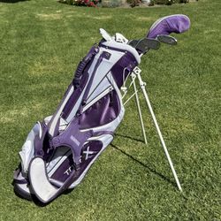 Tourex Junior Golf Club Set With Bag