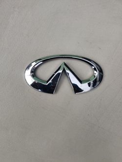  INFINITI G35 G37 SEDAN REAR EMBLEM LOGO BADGE ORIGINAL 2007-2013 