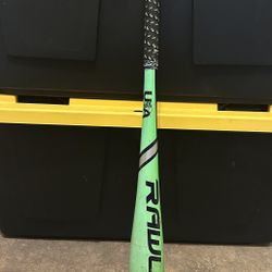 Used Rawlings THREAT COMP Baseball Bat 28” -12 