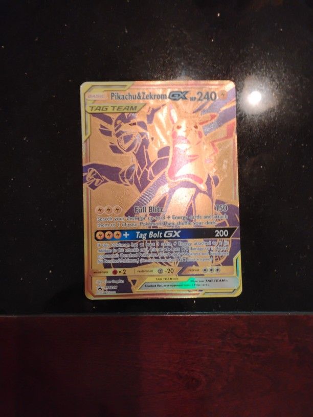 Big Pikachu Tag Team GX