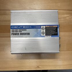 Cen-tech 2000-4000 Power Inverter
