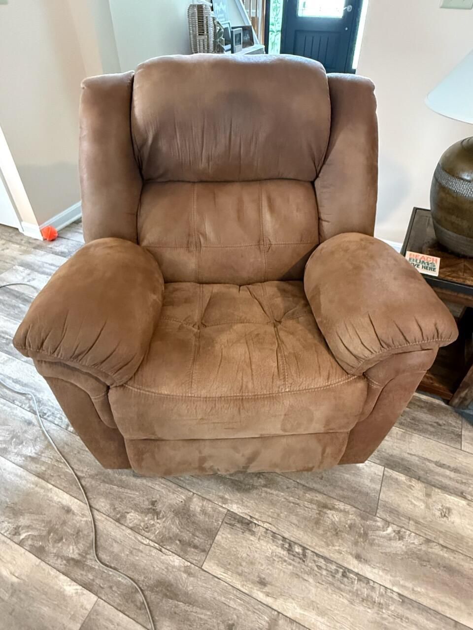 Microfiber Suede Recliners