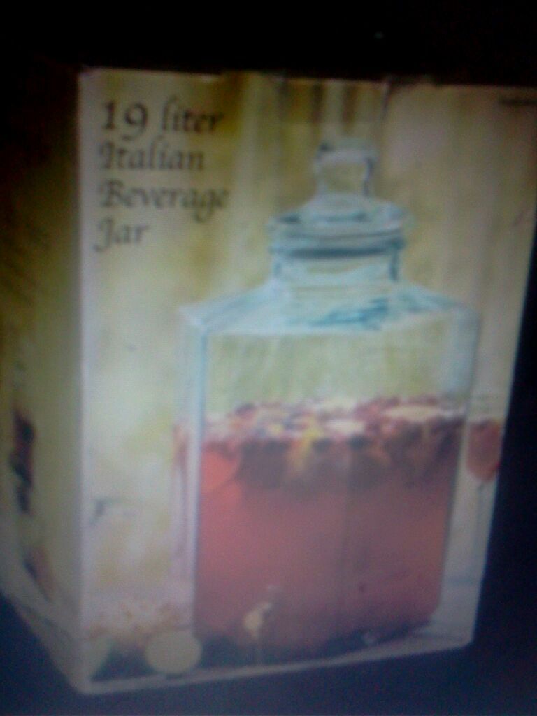 19 liter Italian Beverage Jar with brass spigot for Sale in Arlington, WA OfferUp