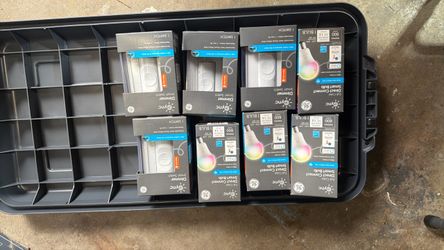 GE dimmer smart switch and smart bulbs