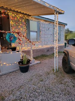 If Anyone Needs Lights Hung Or Taken Down