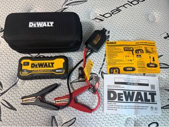 DEWALT DXAELJ18C 1800 PEAK AMP LITHIUM JUMP STARTER USB POWER