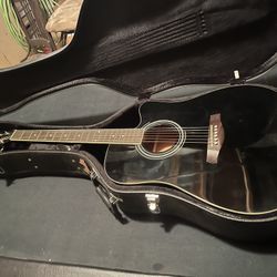 Ibanez V70CE Dreadnought Acoustic-Electric Guitar Black