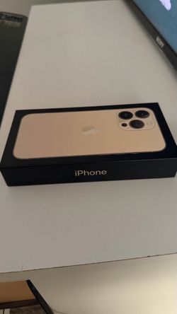 Apple iPhone 13 Pro in Gold Box