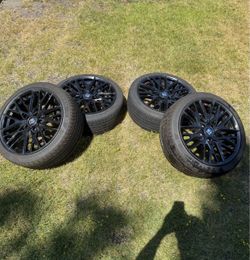 18” Touren Wheels + Nexen N5000 Tires | 5x112 | Set of 4