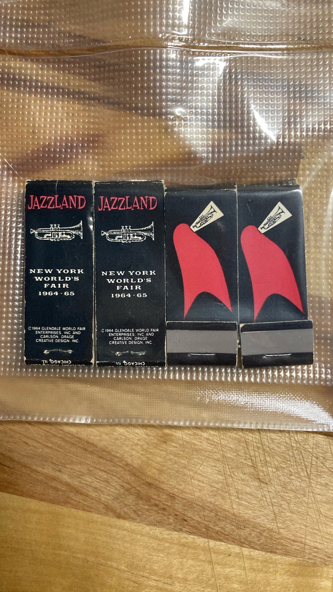 Vintage Jazzland Matches 