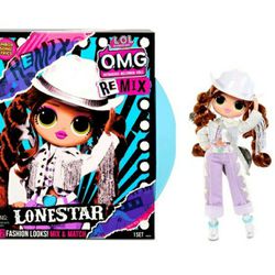 LOL Surprise! OMG Remix Lonestar Fashion Doll – 25 Surprises with Music NEW!