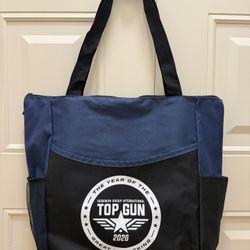 TOP GUN TOTE LAPTOP BAG Zipper Bag With Front/side Pockets