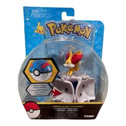 Tomy Fennekin Throw ‘N’ Pop Pokéball