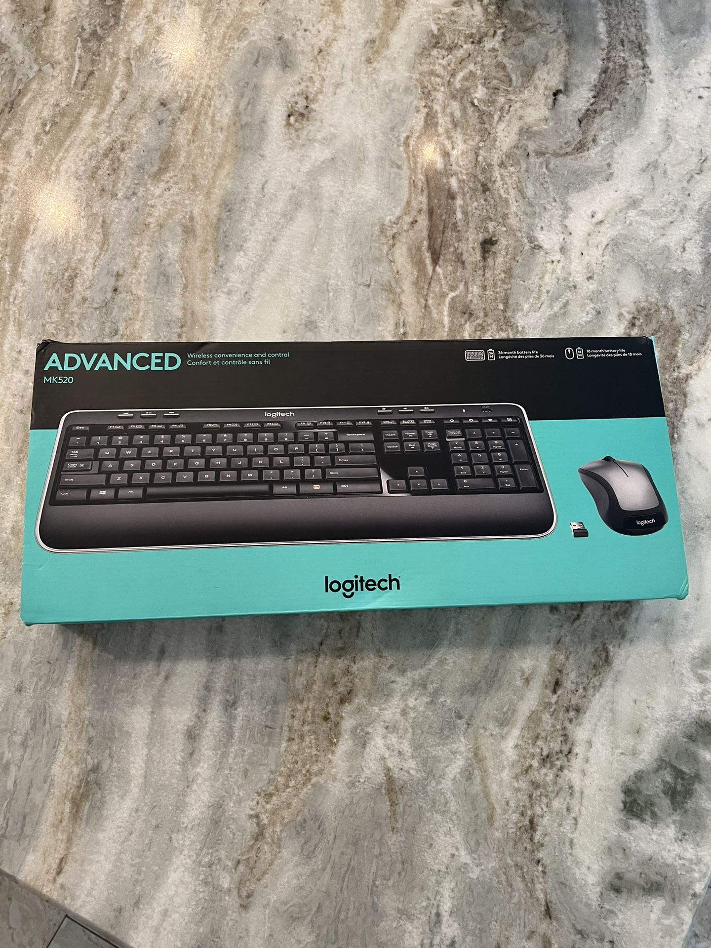Logitech MK520 Advanced Wireless Board & Mouse Combo