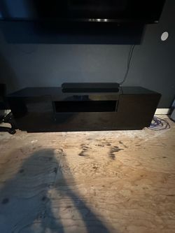 Black TV Stand