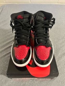 Jordan 1 Bred Patent Leather