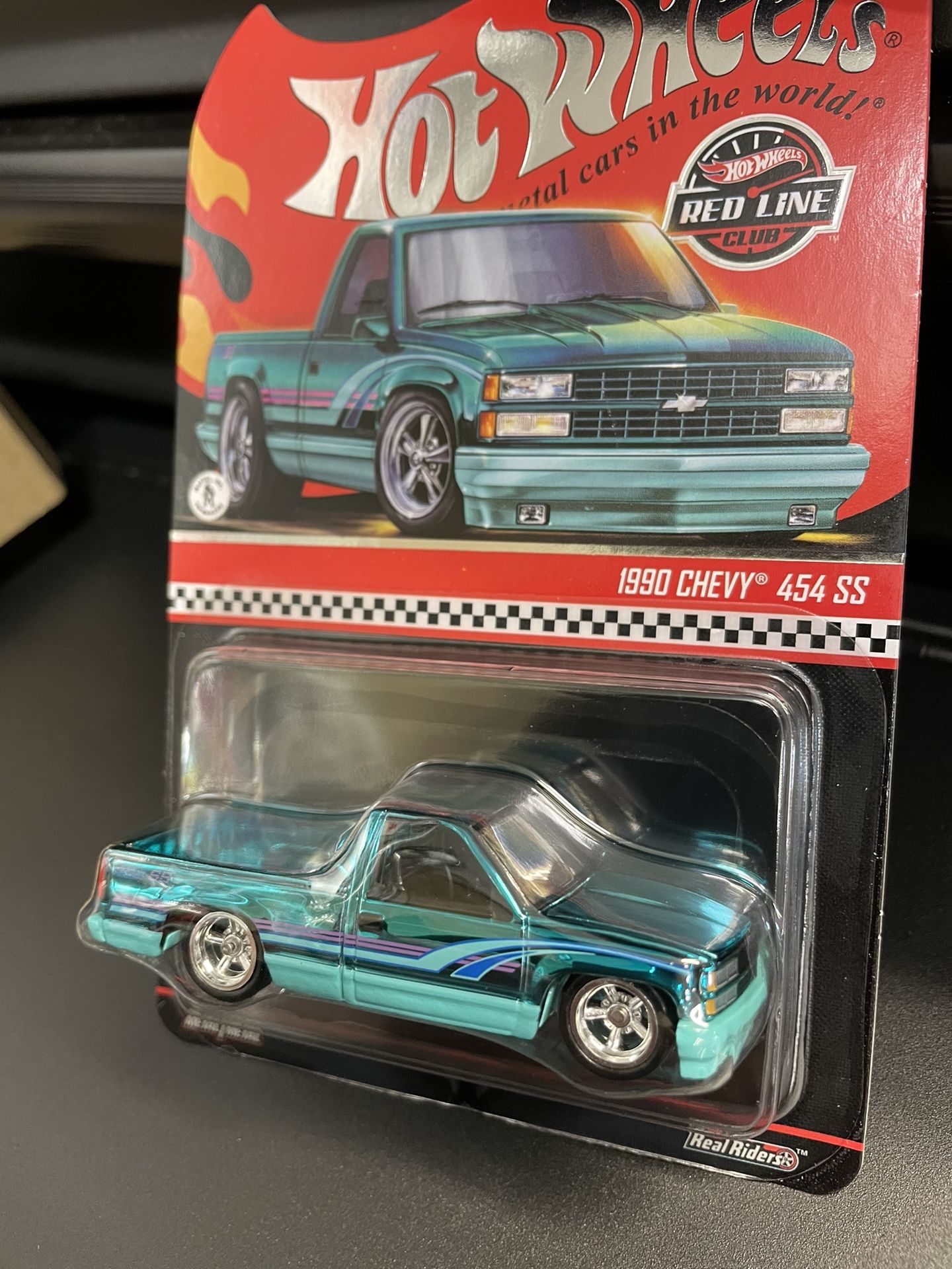 Hot Wheels RLC 1990 Chevy Silverado 454 SS Red Line Club