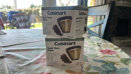 Cuisinart gold tone filter