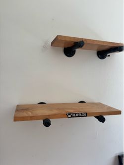 Wooden Floating shelves