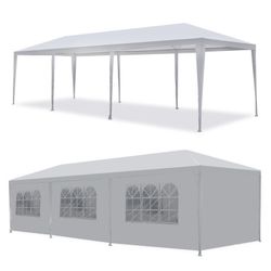 10x30 wedding party tent outdoor canopy teng with 8 side walls white FOR SALE&@&123