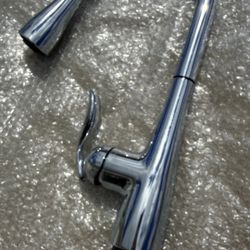 Moen Sleek One-Handle High Arc Pulldown Kitchen Faucet.