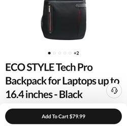 Ecostyle Backpack for Laptop 