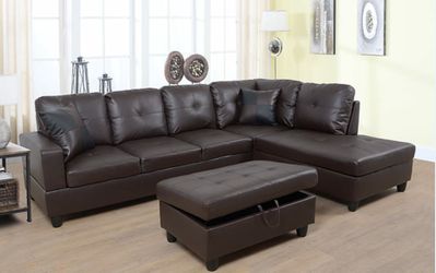 Sectional and Ottoman