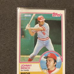 1983 Topps Johnny Bench #60