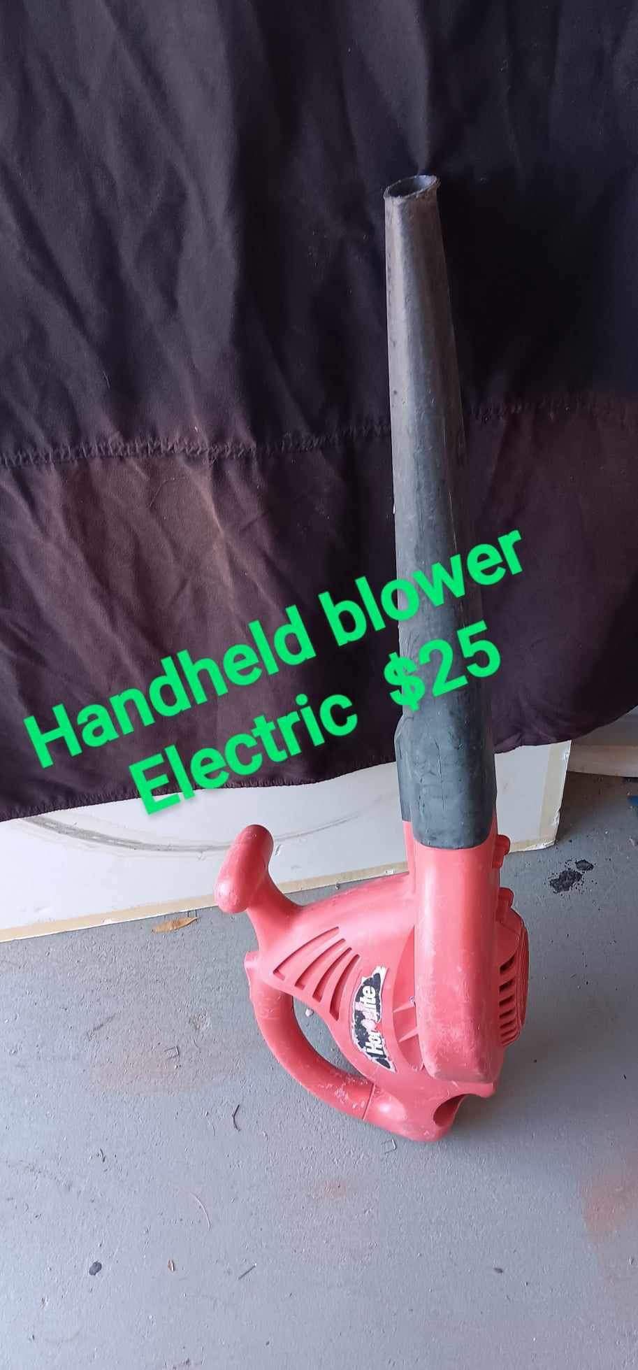 Electric Hand Held Leaf Blower 