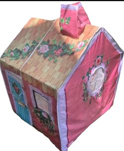 Playhouse Fabric - Playskool Rose Petal Cottage House Playhouse