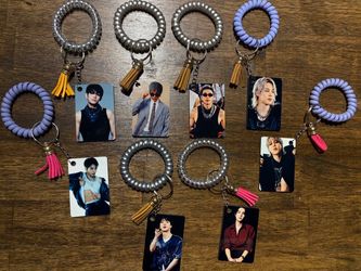 BTS keychains custom