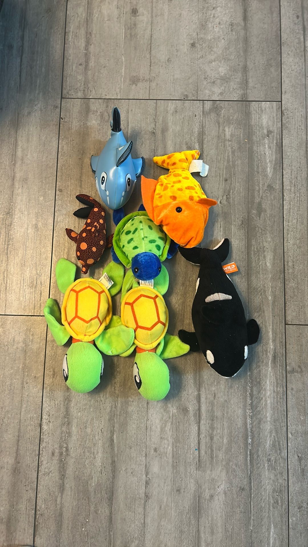 Sea Plushies