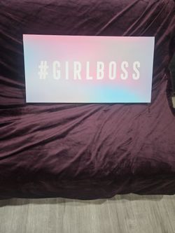 Girl Boss  Wall Art