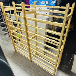 Pine Wood Wine Rack Holds 120 Bottles 