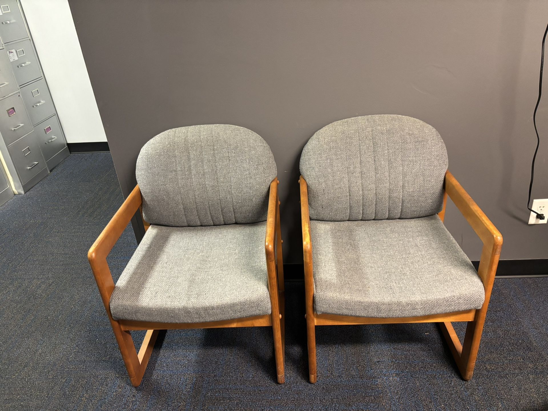 2 Reception room/ Office Chairs 