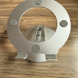 Adjustable Laptop Stand with 360 Rotating Base. 
