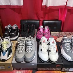 Jordan, Yeezy, KDs Size 10-11