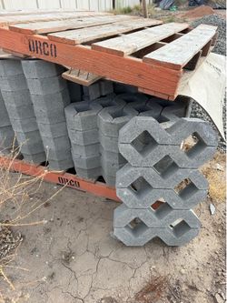ORCO Turf Block Concrete Pavers – Permeable Grass & Gravel Pavers