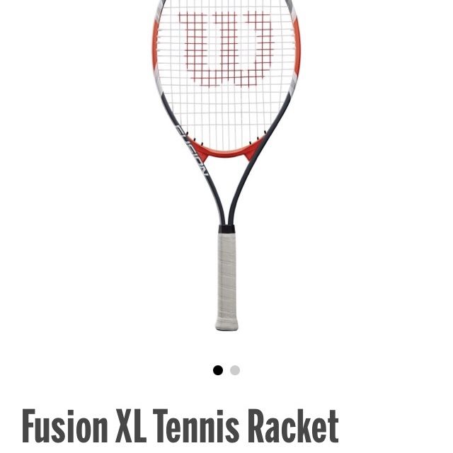 Wilson fusion Tennis Racket For Adults Recreational