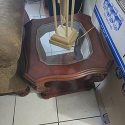 Antique Lamp Table 