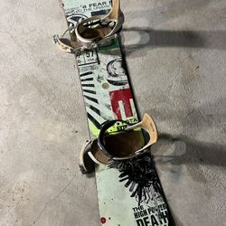 157cm Ride Snowboard With Bindings