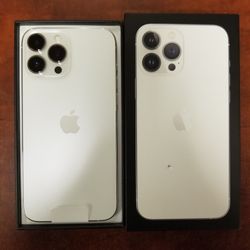 iPhone 13 Pro Max Silver factory Unlocked 
