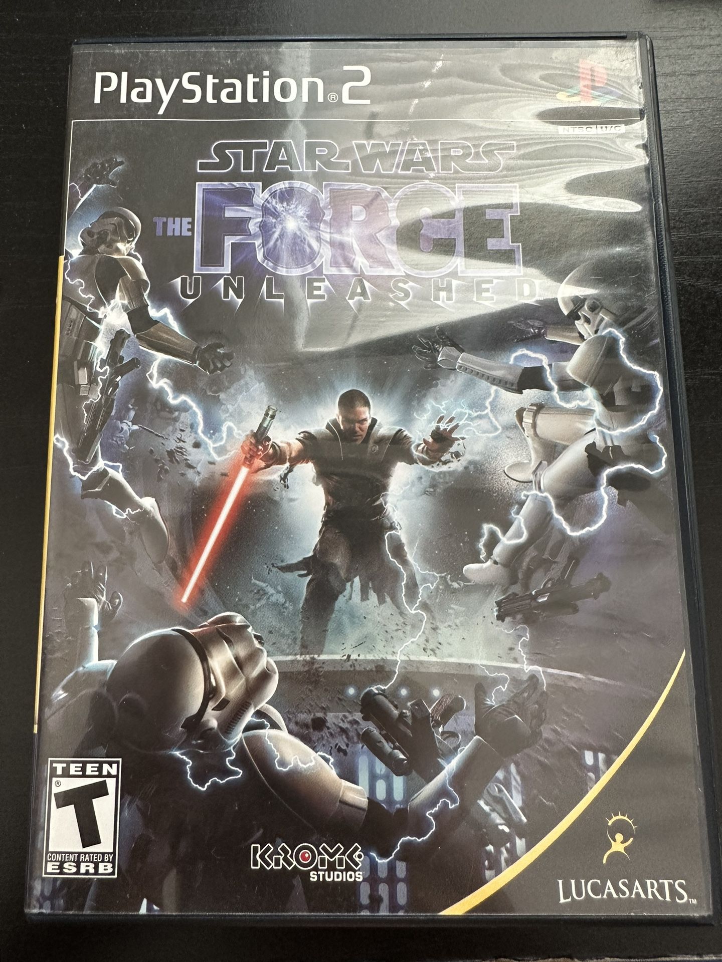 PS2 Stars Wars The Force Unleashed