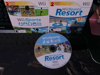 Wii sports + Wii sports resort 2 in 1 disc