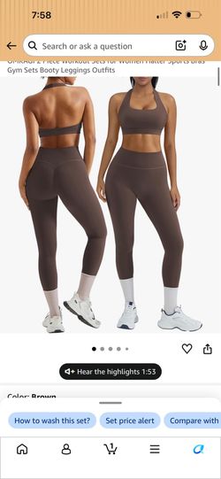 Workout sets