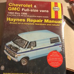 1) Haynes Chevy & GMC Repair Manual For Sale 