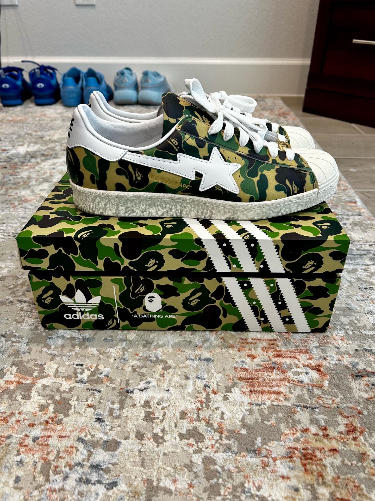 Bape x Adidas Superstar size 10.5