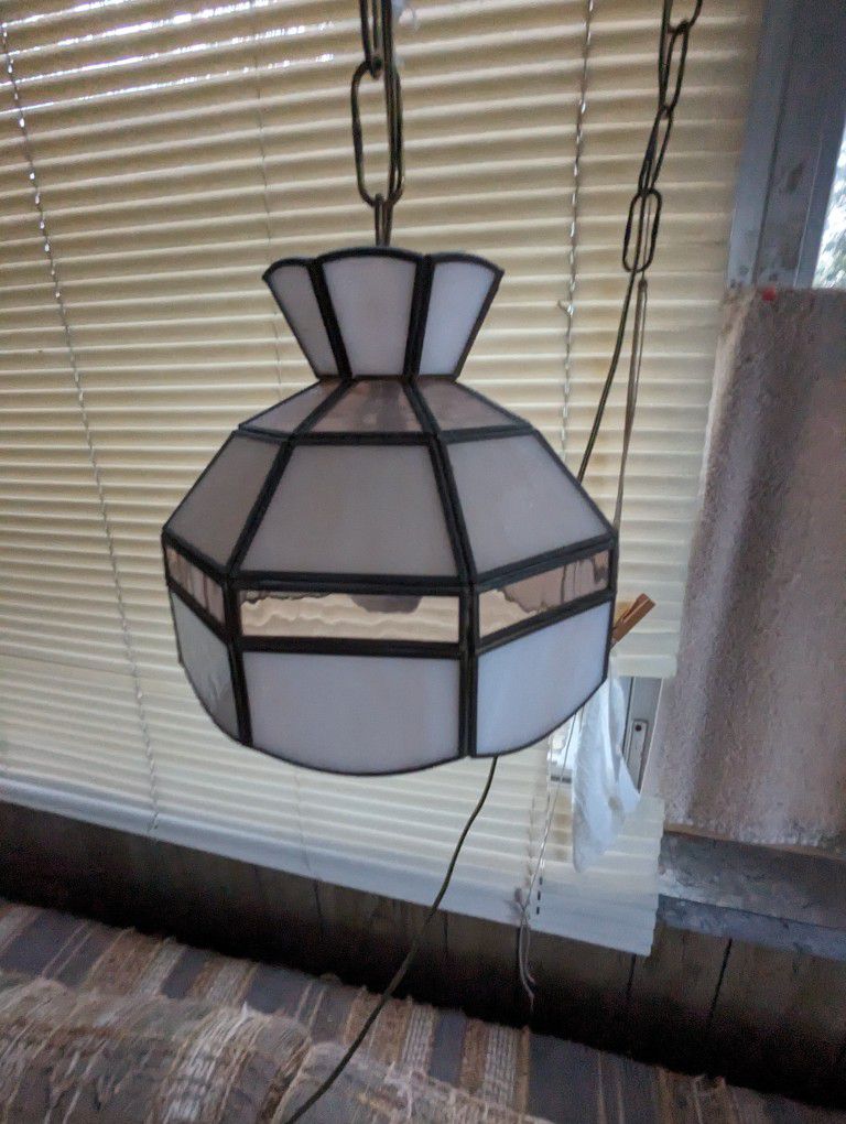 Vintage Mid Century Hanging Lamp 