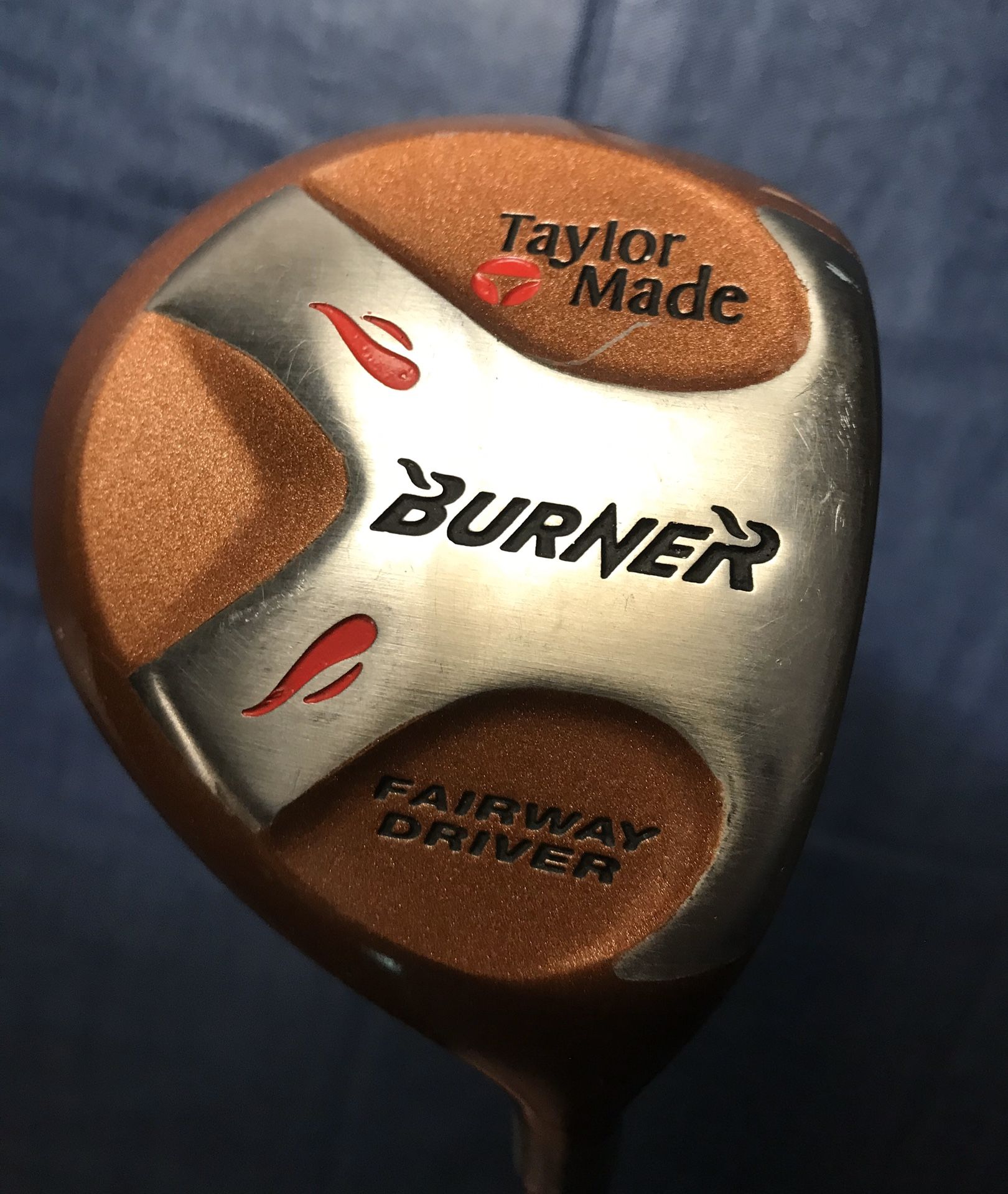 Taylor Made Burner Fairway Driver Bubble Shaft R80 Plus RH Golf Club