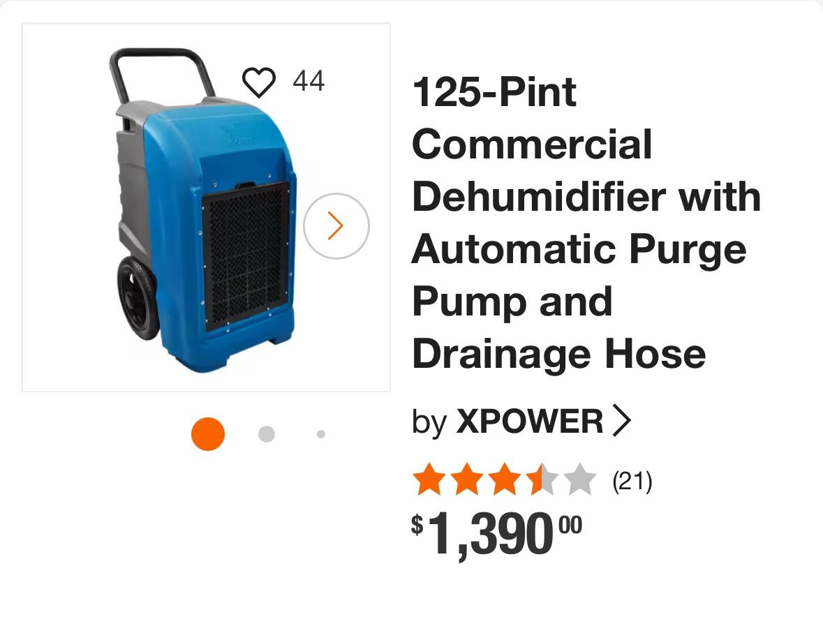 125-Pint Dehu